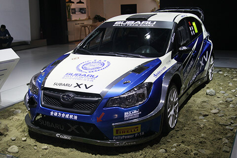 SUBARU XV RALLY CAR　2016年参战拉力赛车