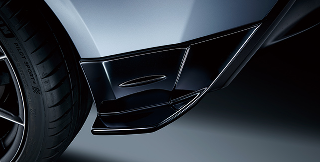 SUBARU BRZ STI后保险杠侧方扰流件